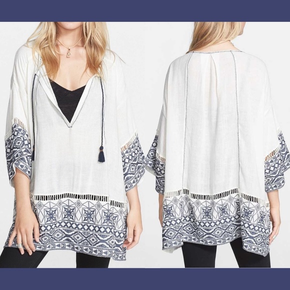 NWD! $198 Free People Noyal Counting Stars' Tunic Top [SZ‎ Small ] - Picture 1 of 4